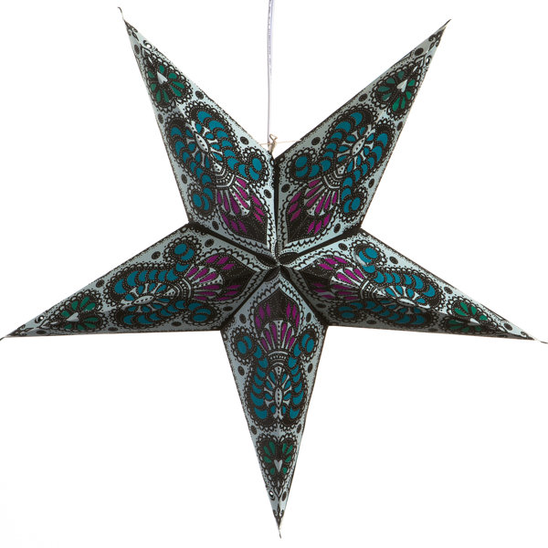 Peacock Paper Star Light by Hometown Evolution, Inc.