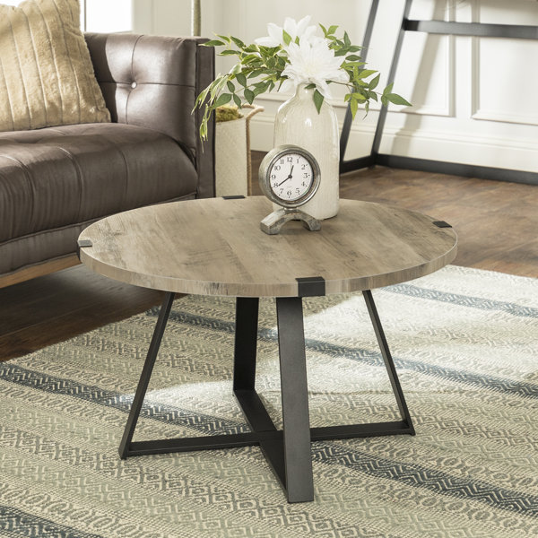 Bowden Metal Wrap Coffee Table by Williston Forge