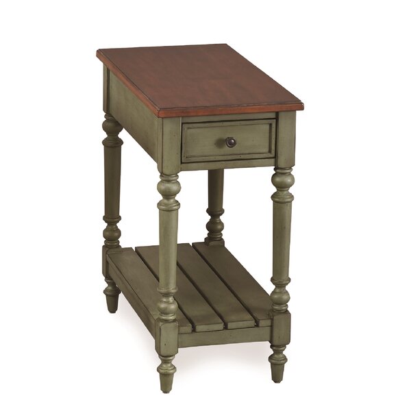 Duffy End Table With Storage By Ophelia & Co.
