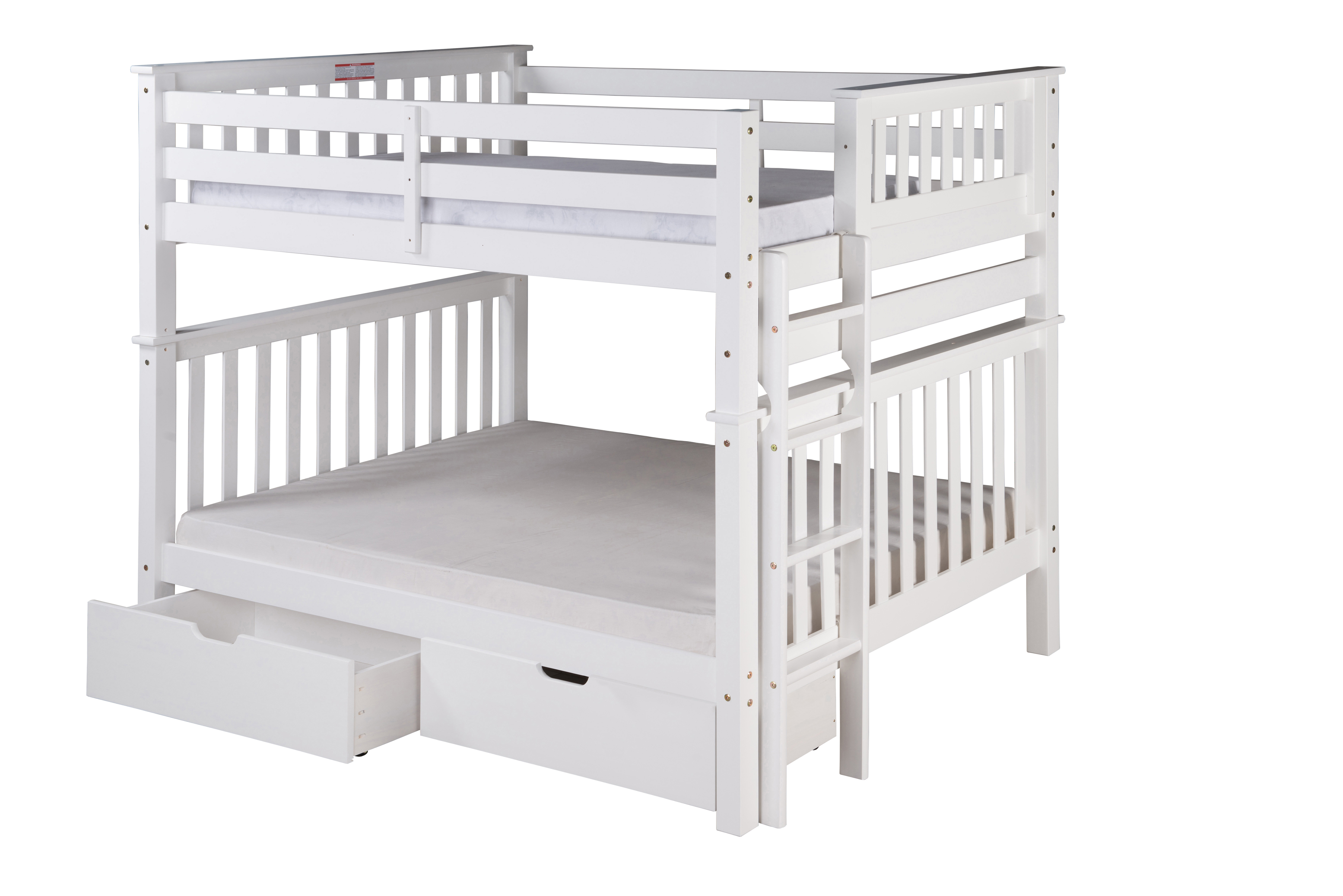 Harriet Bee Lindy Mission Tall Bunk Bed With Drawers Reviews