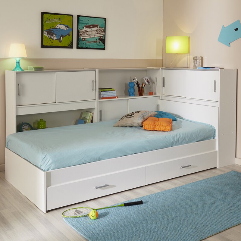 wayfair twin bed white