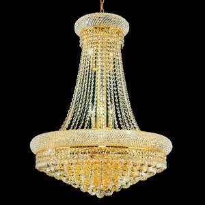 Empire 14-Light Crystal Chandelier