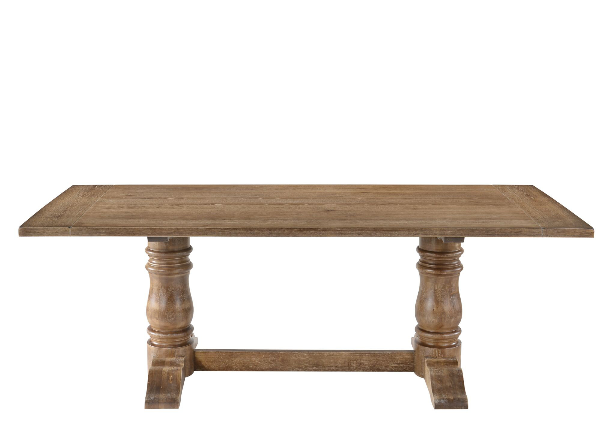 Ophelia Co Lexie Double Pedestal Dining Table Wayfair