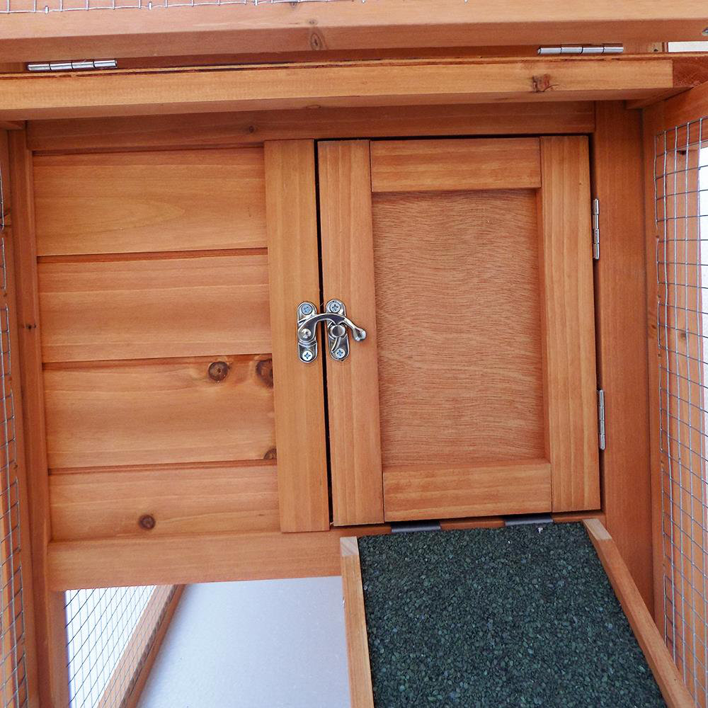 Tucker Murphy Pet Randazzo Two Tier Wooden Chicken Coop House