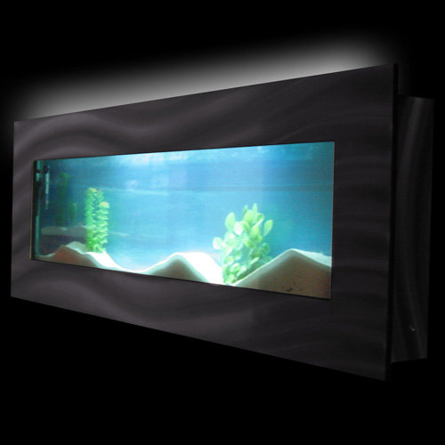 Aussie 7.5 Gallon Wall Mounted Aquarium Tank by Vandue Corporation