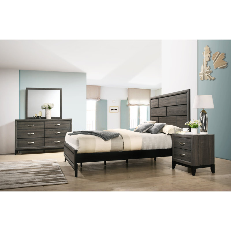 Wrought Studio Macy Standard 5 Piece Bedroom Set Wayfair