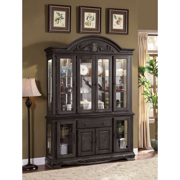 Bunnell 1-Drawer Buffet China Cabinet By Astoria Grand Comparison