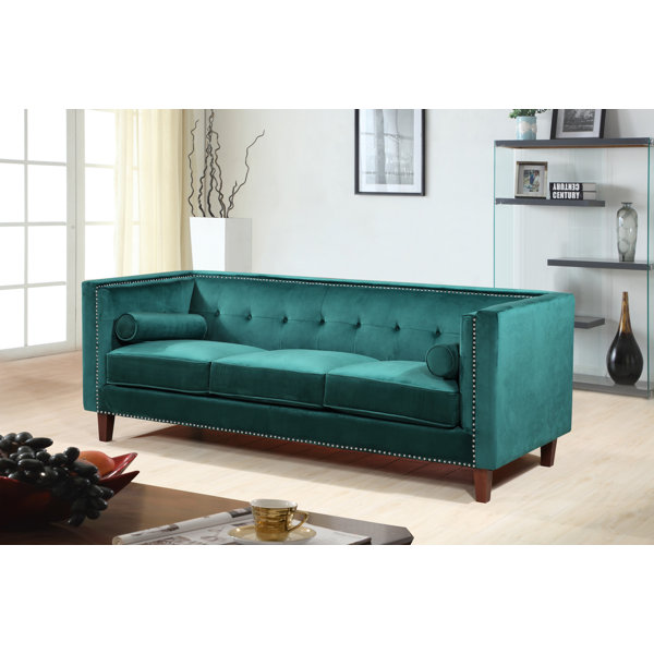 Find A Wide Selection Of Kittleson Classic Nailhead Chesterfield Sofa Hello Spring! 60% Off