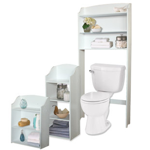 Farmhouse Bathroom Storage Wayfair 3 Piece Bathroom Storage Set