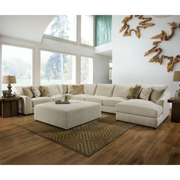 Ipswich Modular Sectional With Ottoman By Everly Quinn No Copoun