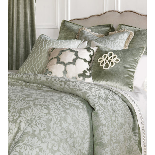 Lourde Celadon Reversible Single Duvet Cover