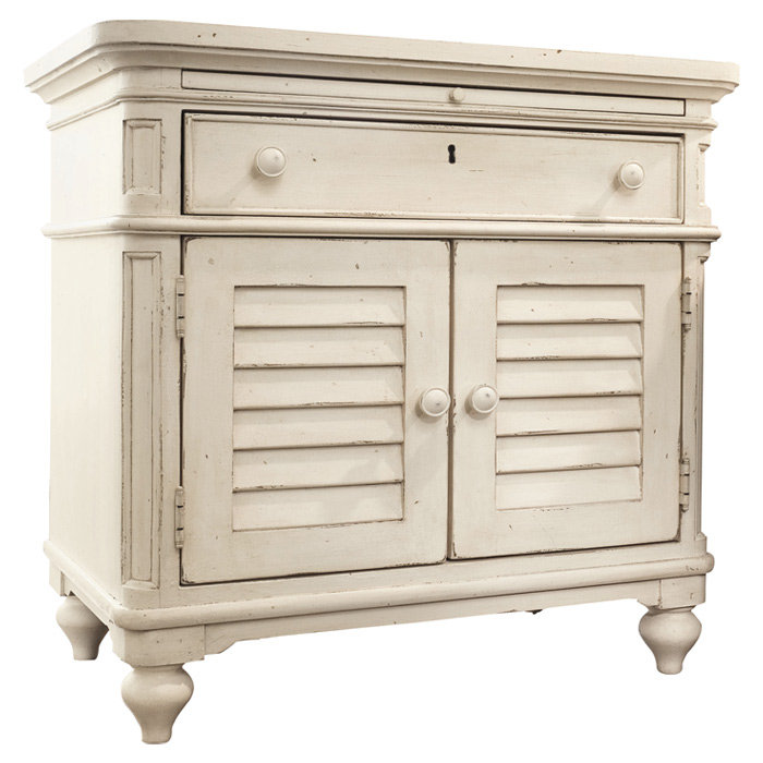 Paula Deen Home Steel Magnolia 1 Drawer Nightstand Reviews Wayfair
