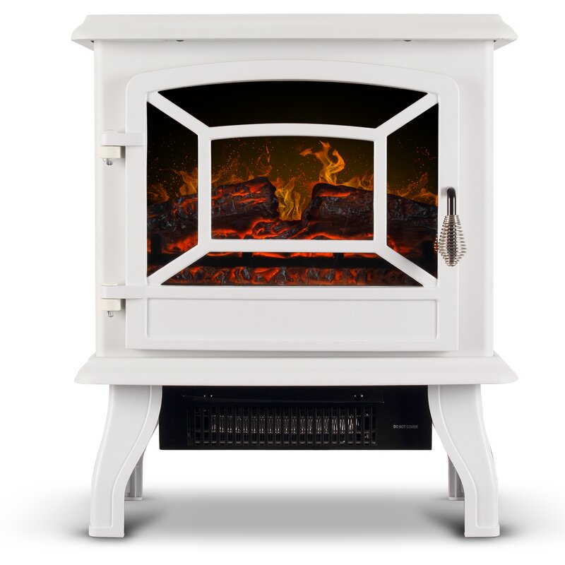 Winston Porter Brookston Compact Freestanding Electric Stove