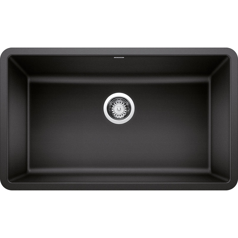 Blanco Precis Silgranit 32 L X 19 W Undermount Kitchen Sink Blanco Precis Silgranit 32 L X 19 W