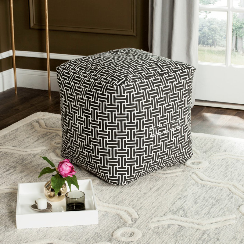 Mercury Row Lysistrate Cube Pouf Ottoman & Reviews Wayfair