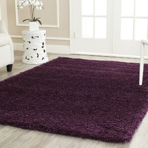 Malina Shag Purple Area Rug