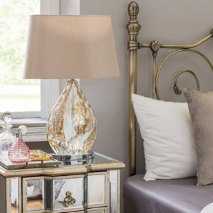 Table Lamps Bedside Desk You Ll Love Wayfair Co Uk Electroplated 58 5cm Bedside Table Lamp