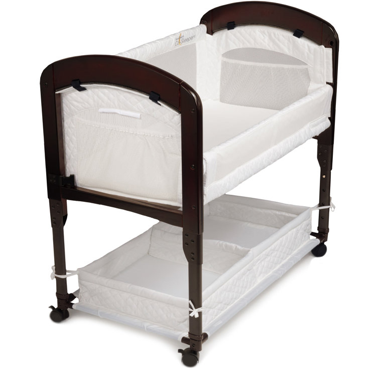 bassinet with mesh sides