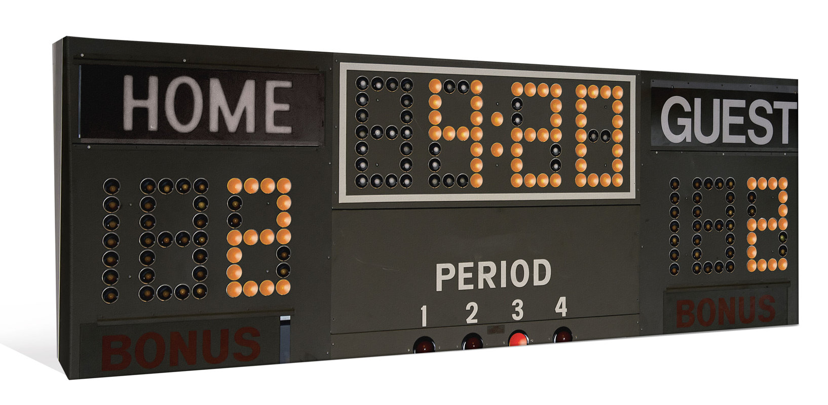 JP London 'Hockey Scoreboard Timer Clock ' Graphic Art Print on Wrapped