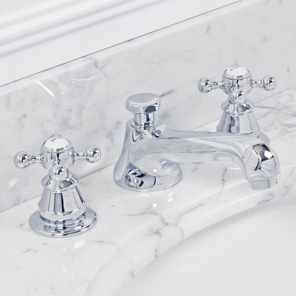 Carlson Lavatory Widespread Faucet With Drain Assembly by dCOR design