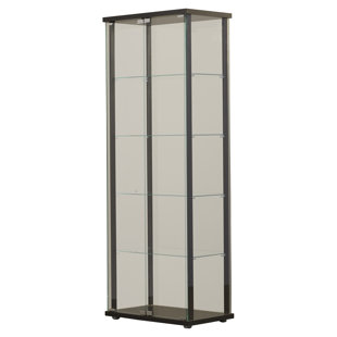 Modern Display Cabinets Allmodern Bandy Curio Cabinet