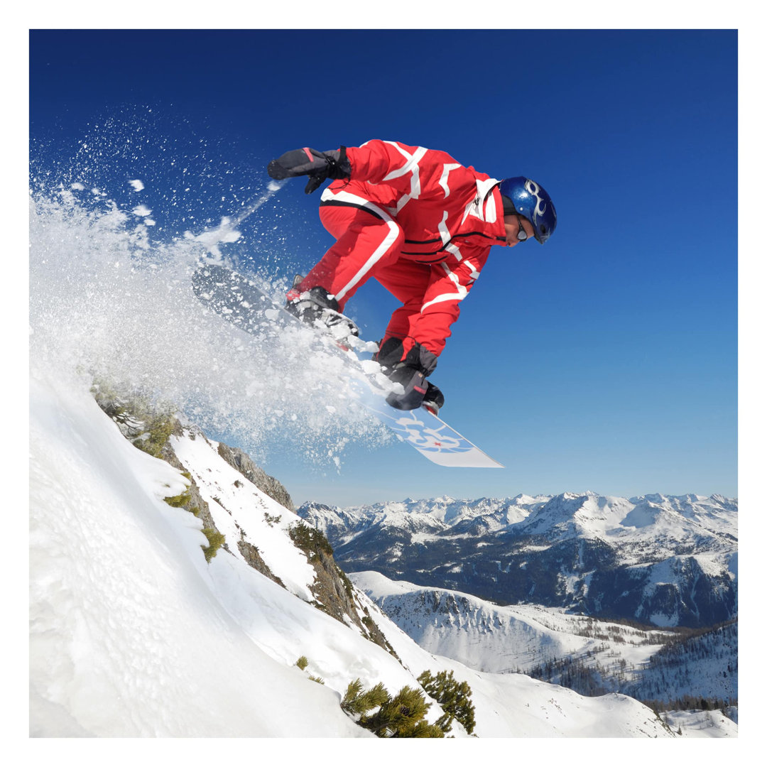Jumping 3.36m x 3.36m Textured Matt Peel & Stick Wall Mural
