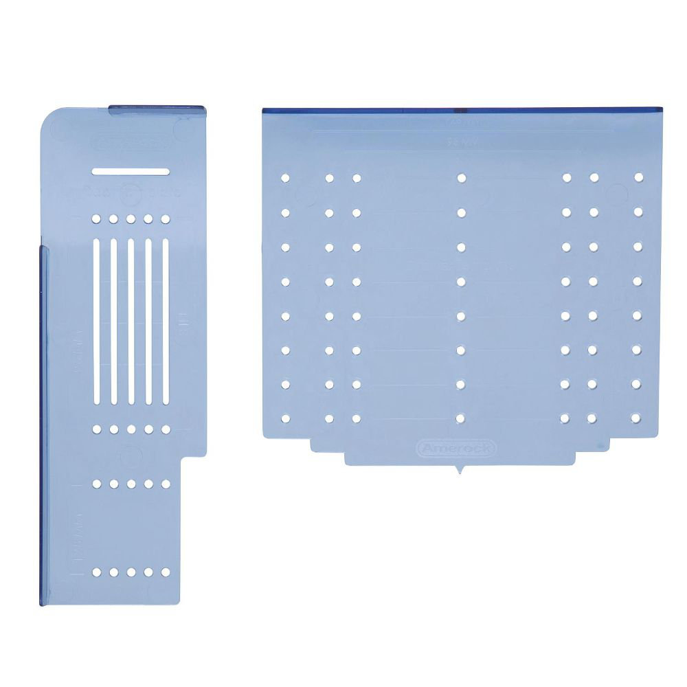 Amerock Cabinet Hardware Door And Drawer Installation Template