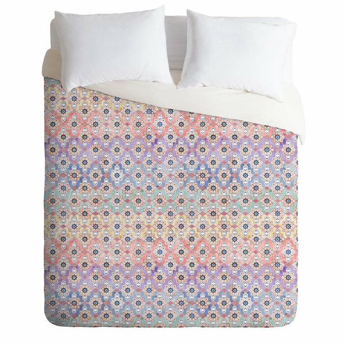 East Urban Home Schatzi Thema Tiles Ombre Duvet Cover Set Wayfair