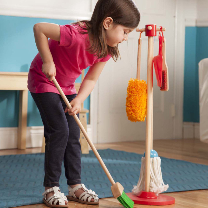melissa and doug sweep and mop set