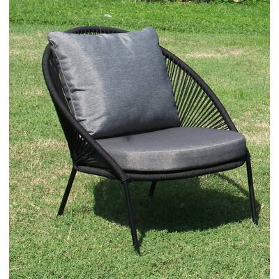 Brayden Studio Blazice Patio Chair With Cushions Decorating Outside Com