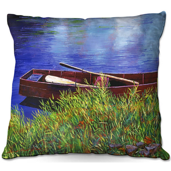 East Urban Home Couch The Red Rowboat Throw Pillow Wayfair