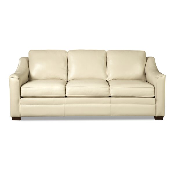 Pearce Leather Sofa Bed By Westland And Birch