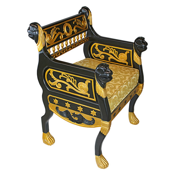 Egyptian Armchair By Design Toscano Herry Up