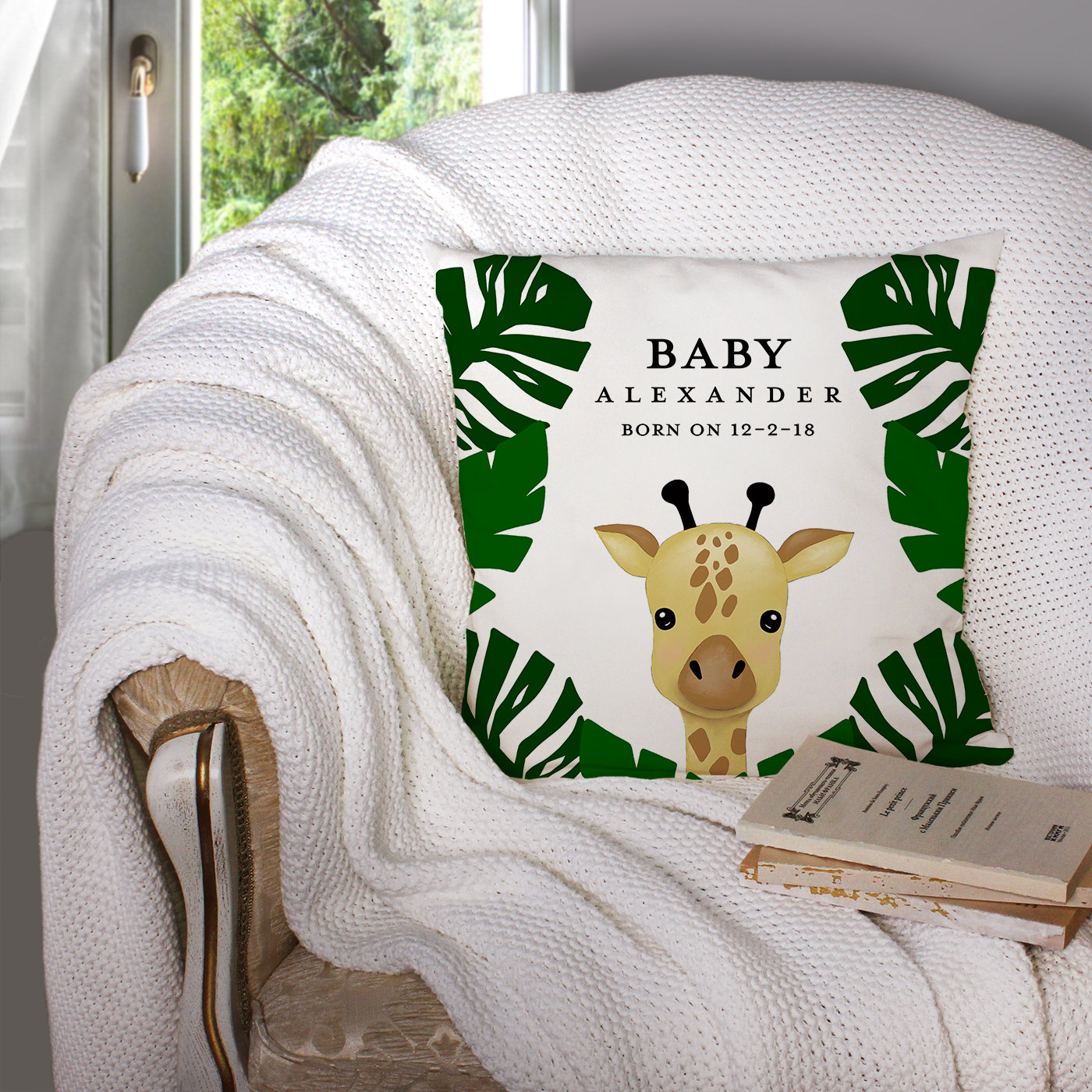 giraffe pillow for baby