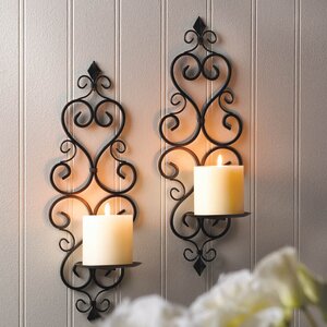 Iron Sconce (Set of 2)