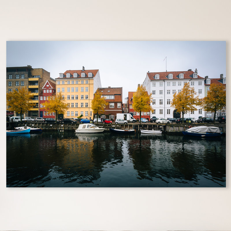 Latitude Run Fall Color At The Christianshavn Canal In Copenhagen Denmark Photographic Print Wayfair
