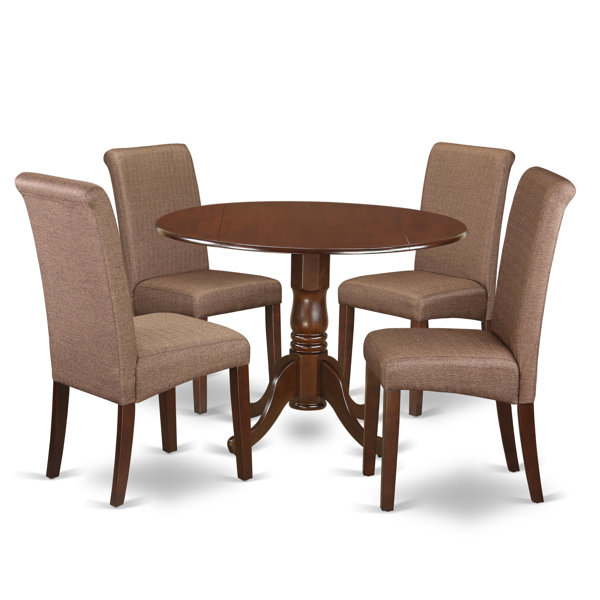 Parise Small Table 5 Piece Drop Leaf Solid Wood Breakfast Nook Dining Set By Charlton Home Top Reviews