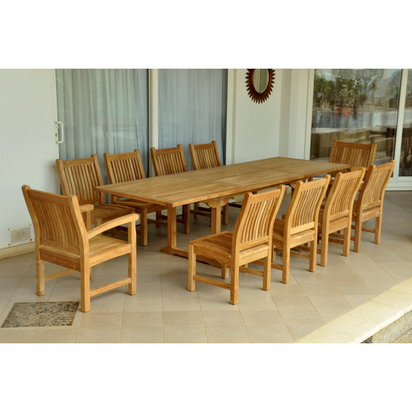 Bahama 7 Piece Teak Dining Set by Anderson Teak