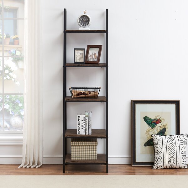 Review Elroy Ladder Bookcase