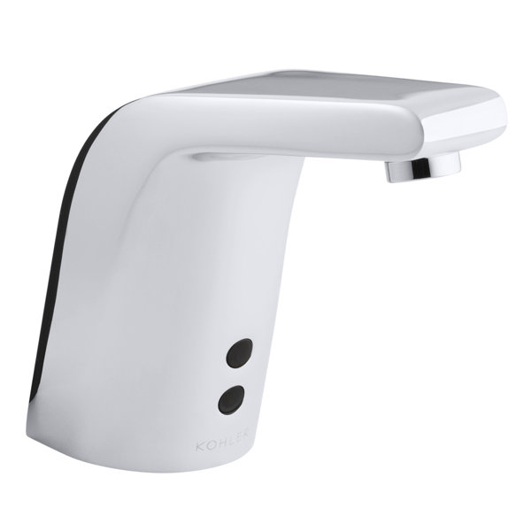 Sculpted Single-Hole Touchless Ac-Powered Commercial Bathroom Sink Faucet with Insight Technology and 5-3/4 Spout by Kohler