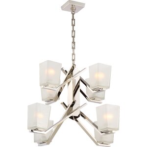 Balogh 8-Light Shaded Chandelier