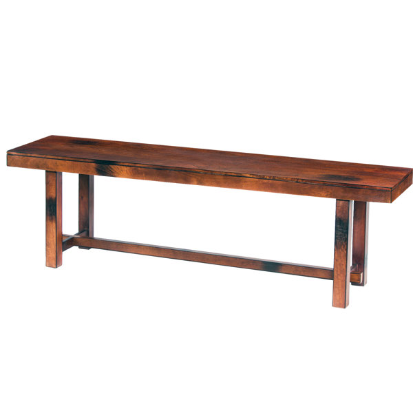 Siems Wood Bench By Millwood Pines Spacial Price
