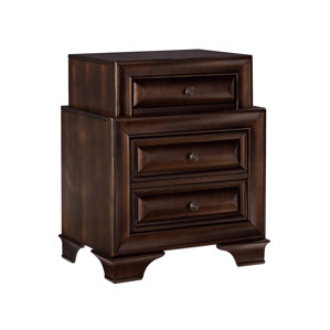 Sarina 3 Drawer Nightstand by Global Furniture USA