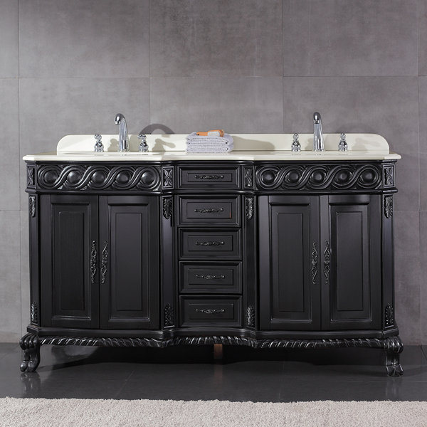 Trent 60 Double Bathroom Vanity Set by Ove Decors