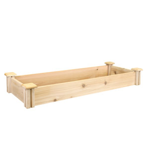 4 ft x 1.5 ft Cedar Raised Garden