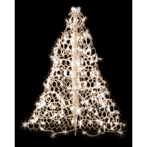 Crab Pot Christmas Treeu00ae with Incandescent Mini Lights