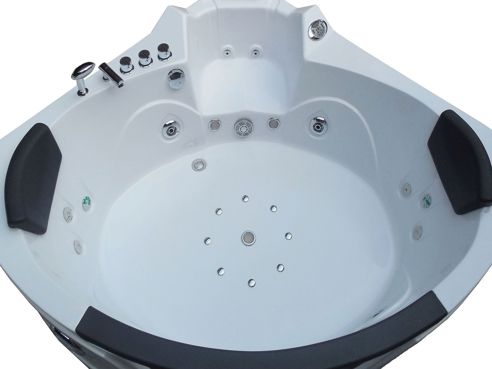 Simba Usa Hydrotherapy 59 X 59 Corner Whirlpool Combination