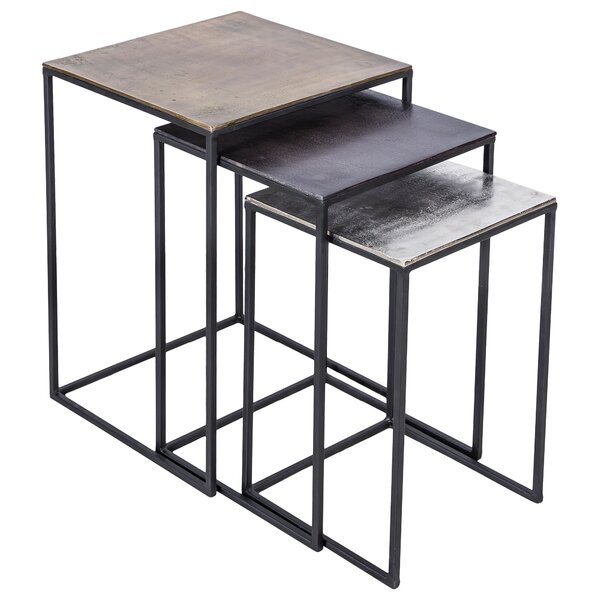 Free S&H Ragusa 3 Piece Nesting Tables