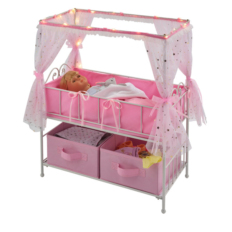 dolls cot bedding
