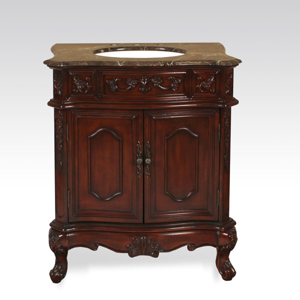 McKean 30 Marble Single Bathroom Vanity Set by Astoria Grand